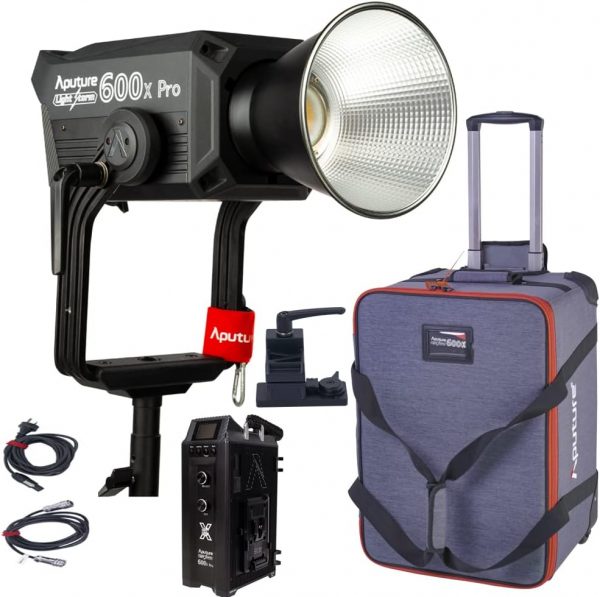 (Aputure LS  600x Pro Bi Color LED  Monolight (V- Mount