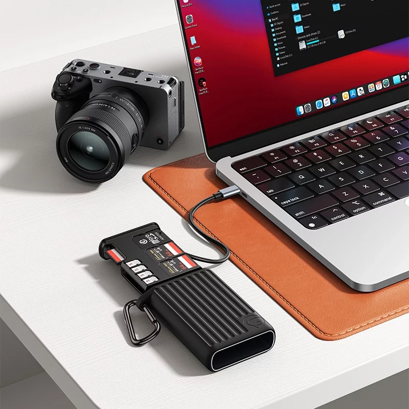 Ulanzi MCR-02  Multifunctional High Speed Card Reader  Case