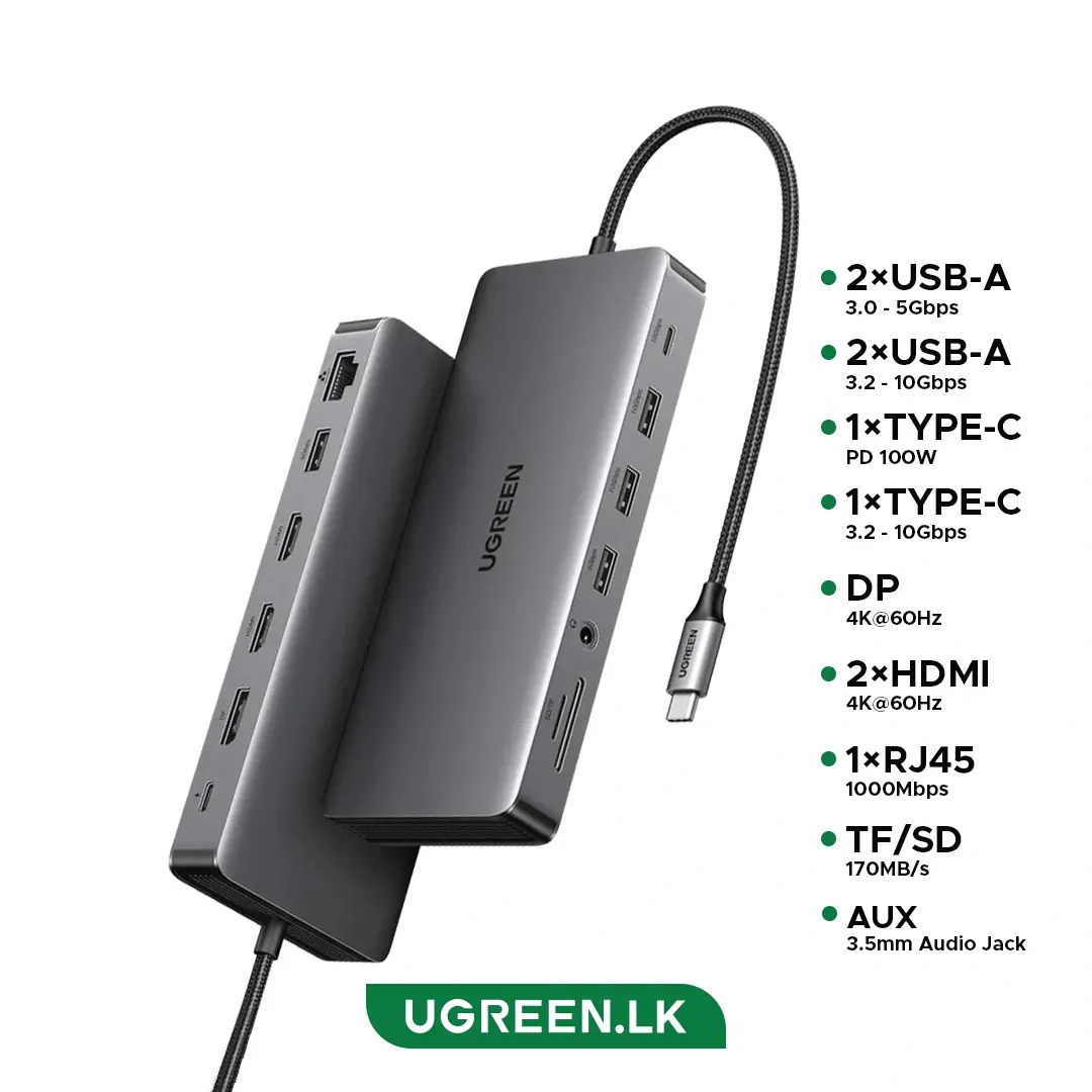 UGREEN  USB-C MILTIFUNCTION ADAPTER  CM681  15978