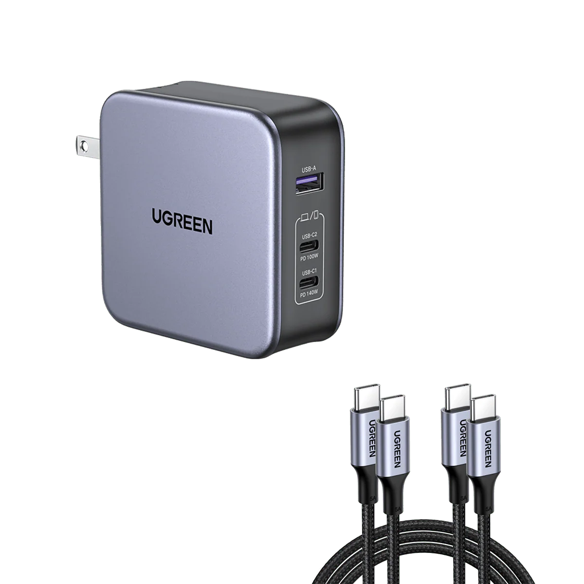 UGREEN 140W 4-PORT GAN FAST CHARGER  X570  45575